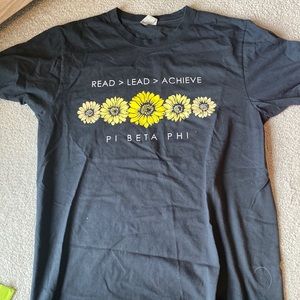 Black Pi Beta Phi T-shirt